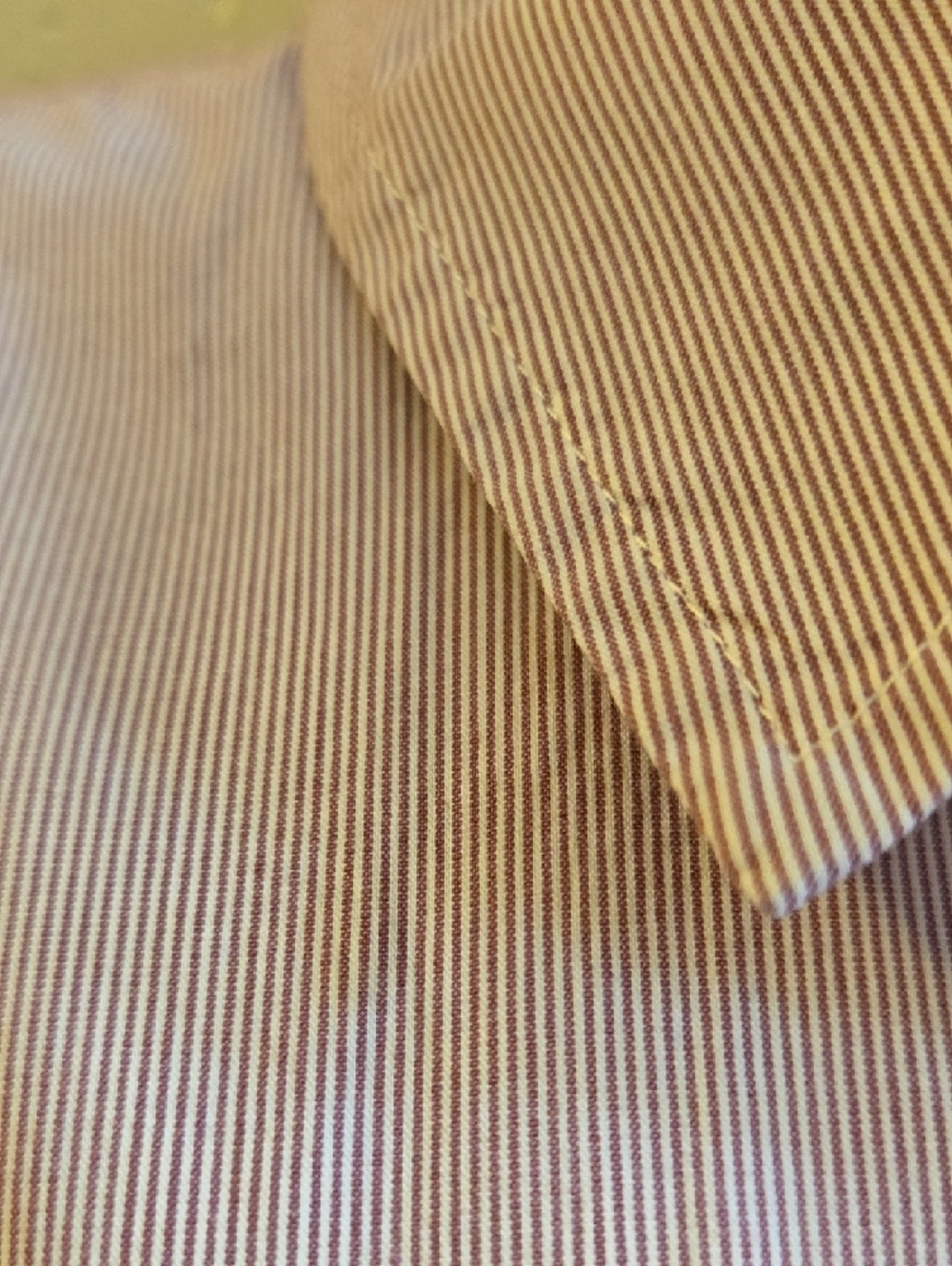 J. Jill Pale Pink Striped Women's Button-Down Shirt - Picture 4 of 5